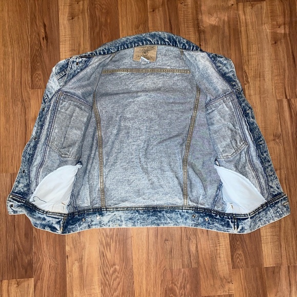 vintage Jordache acid wash denim jacket - Picture 2 of 4